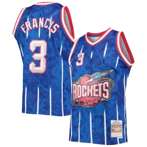 Duradero Steve Francis Houston Rockets Hardwood Classics 1999/00 Lunar New Year Swingman Jersey Blue  para la gran final