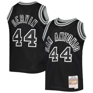 Práctico Robusto Lujoso George Gervin San Antonio Spurs Youth 1978/79 Hardwood Classics Swingman Jersey Black  para la gran final