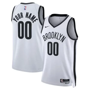 Cool Brooklyn Nets Nike Unisex Swingman Custom Jersey White Association Edition  para la gran final