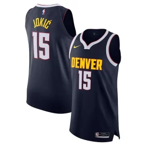 Único Ideal Nikola Jokic Denver Nuggets Nike Authentic Jersey Icon Edition Navy  para la gran final