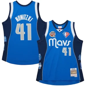Resistente Hermoso Práctico Dirk Nowitzki Dallas Mavericks Unisex Hall of Fame Class of 2023 Throwback Swingman Jersey Blue  para la gran final