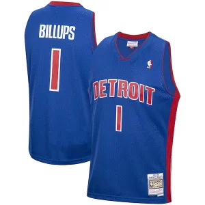 Hermoso Chauncey Billups Detroit Pistons 2003/04 Hardwood Classics Swingman Jersey Royal  para la gran final