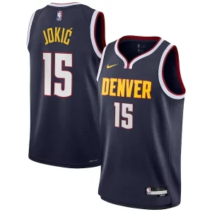 Estupendo Nikola Jokic Denver Nuggets Nike Youth Swingman Jersey Icon Edition Navy  para la gran final