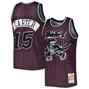 Increíble Perfecto Vince Carter Toronto Raptors Hardwood Classics Off Court Swingman Jersey Purple  para la gran final
