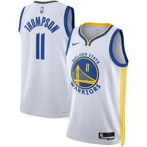 Genial Moderno Klay Thompson Golden State Warriors Nike Unisex Swingman Jersey Association Edition White/Royal  para la gran final