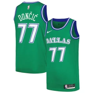 Delicioso Fantástico Luka Dončić Dallas Mavericks Nike Swingman Player Jersey Classic Edition Green  para la gran final