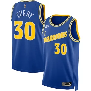 Chulo Comodo Stephen Curry Golden State Warriors Nike Swingman Jersey Classic Edition Blue  para la gran final