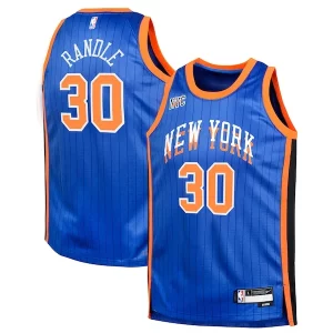 Genial Julius Randle New York Knicks Nike Youth Swingman Replica Jersey City Edition Blue  para la gran final