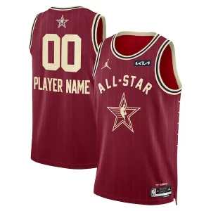Genial Maravilloso Jordan Brand Unisex 2024 NBA All Star Game Swingman Custom Jersey Crimson  para la gran final
