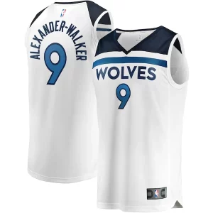 Práctico Exquisito Fantástico Nickeil Alexander Walker Minnesota Timberwolves Youth Fast Break Replica Player Jersey Association Edition White  para la gran final