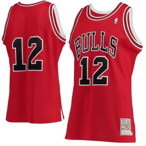 Hermoso Michael Jordan Chicago Bulls 1989/90 Hardwood Classics Authentic Jersey Red  para la gran final