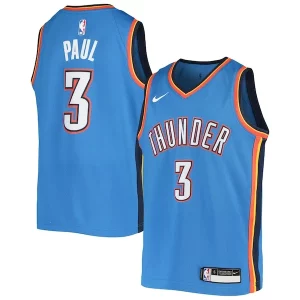 Maravilloso Atractivo Hermoso Chris Paul Oklahoma City Thunder Nike Youth Team Swingman Jersey Blue  para la gran final
