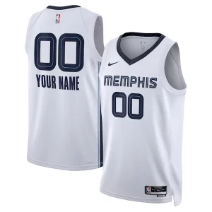 Comodo Encantador Bonito Memphis Grizzlies Nike Unisex Swingman Custom Jersey White Association Edition  para la gran final