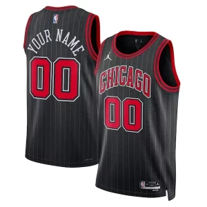 Delicioso Moderno Exquisito Chicago Bulls Jordan Brand Unisex 2022/23 Swingman Custom Jersey Statement Edition Black  para la gran final