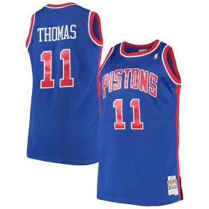 Clásico Fácil de llevar Exquisito Isaiah Thomas Detroit Pistons 1988/89 Big & Tall Hardwood Classics Swingman Jersey Royal  para la gran final