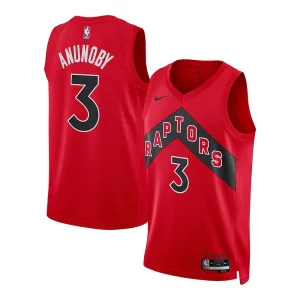 Atractivo Chulo Hermoso OG Anunoby Toronto Raptors Nike Unisex Swingman Jersey Association Edition Red  para la gran final