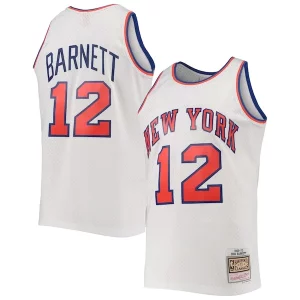 Original Chulo Dick Barnett New York Knicks 1969/70 Hardwood Classics Swingman Jersey White  para la gran final