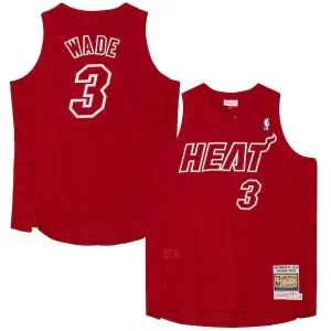 Cool Dwyane Wade Miami Heat 2012 Authentic Player Jersey Scarlet  para la gran final