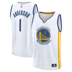 Clásico Increíble Robusto Kyle Anderson Golden State Warriors Fast Break Replica Player Jersey Association Edition White  para la gran final