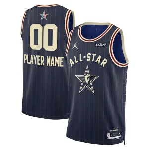 Genial Exquisito Jordan Brand Unisex 2024 NBA All Star Game Swingman Custom Jersey Navy  para la gran final