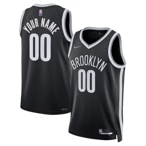 Comodo Estupendo Brooklyn Nets Nike 2021/22 Diamond Swingman Custom Jersey Icon Edition Black  para la gran final