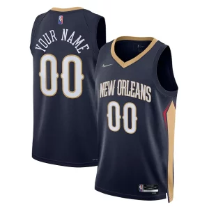 Exquisito Maravilloso New Orleans Pelicans Nike 2021/22 Diamond Swingman Custom Jersey Icon Edition Navy  para la gran final