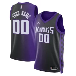 Cool Sacramento Kings Jordan Brand Unisex Swingman Custom Jersey Statement Edition Purple  para la gran final