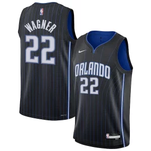 Fantástico Encantador Franz Wagner Orlando Magic Nike Youth Swingman Jersey Icon Edition Black  para la gran final