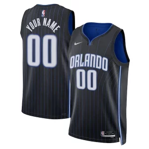 Exquisito Lujoso Ideal Orlando Magic Nike Unisex Swingman Custom Jersey Black Icon Edition  para la gran final