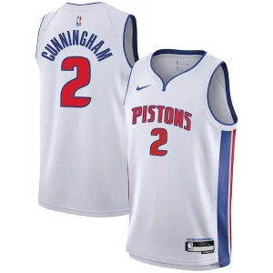 Encantador Chulo Cade Cunningham Detroit Pistons Nike Youth Swingman Jersey Association Edition White  para la gran final