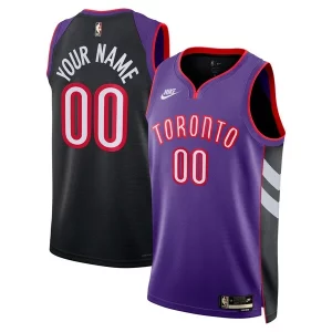 Exquisito Toronto Raptors Nike Unisex Adult Swingman Custom Jersey Classic Edition Purple  para la gran final