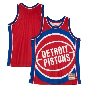 Duradero Chulo Versátil Detroit Pistons Hardwood Classics Blown Out Fashion Jersey Red  para la gran final