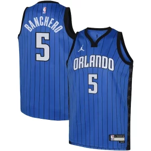 Encantador Robusto Único Paolo Banchero Orlando Magic Jordan Brand Youth Swingman Jersey Statement Royal  para la gran final