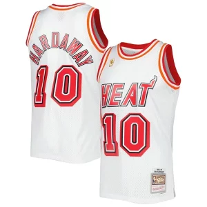 Encantador Tim Hardaway Miami Heat Hardwood Classics Swingman Jersey White  para la gran final