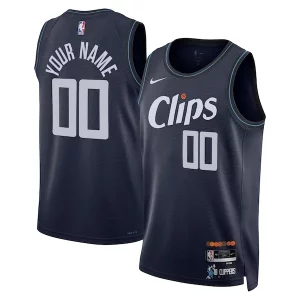 Cool Duradero Perfecto LA Clippers Nike Unisex 2023/24 Custom Swingman Jersey Navy City Edition  para la gran final