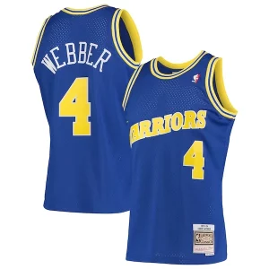 Cool Chris Webber Golden State Warriors 1993/94 Hardwood Classics Swingman Jersey Royal  para la gran final