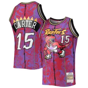 Clásico Vince Carter Toronto Raptors Hardwood Classics 1998/99 Lunar New Year Swingman Jersey Purple  para la gran final