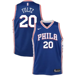 Magnífico Markelle Fultz Philadelphia 76ers Nike Youth Swingman Jersey Blue Icon Edition  para la gran final