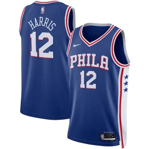Hermoso Tobias Harris Philadelphia 76ers Nike Unisex Swingman Jersey Icon Edition Royal  para la gran final