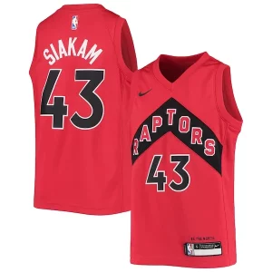 Bonito Fácil de llevar Pascal Siakam Toronto Raptors Nike Youth Swingman Jersey Icon Edition Red/White  para la gran final