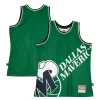 Robusto Dallas Mavericks Hardwood Classics Blown Out Fashion Jersey Green  para la gran final