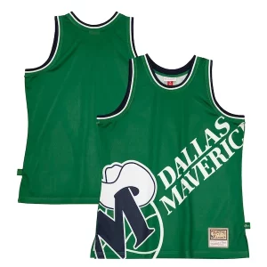 Robusto Dallas Mavericks Hardwood Classics Blown Out Fashion Jersey Green  para la gran final