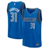 Moderno Lujoso Klay Thompson Dallas Mavericks Youth Fast Break Replica Player Jersey Icon Edition Blue  para la gran final