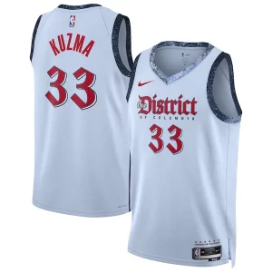 Fantástico Exquisito Kyle Kuzma Washington Wizards Nike Unisex 2024/25 Swingman Player Jersey City Edition Powder Blue  para la gran final