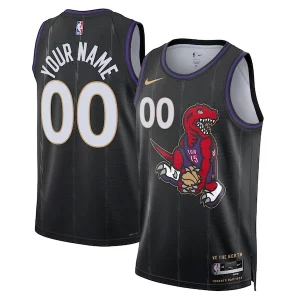 Sofisticado Clásico Encantador Toronto Raptors Nike Unisex 2024/25 Custom Swingman Jersey City Edition Black  para la gran final