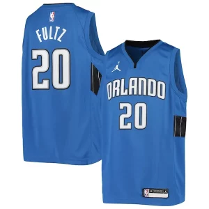 Duradero Resistente Markelle Fultz Orlando Magic Jordan Brand Youth 2020/21 Swingman Jersey Statement Edition Blue  para la gran final