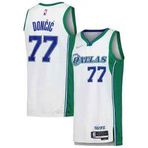 Práctico Magnífico Duradero Luka Dončić Dallas Mavericks Nike Swingman Player Jersey City Edition White  para la gran final