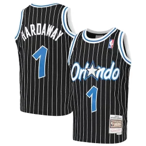 Clásico Penny Hardaway Orlando Magic Youth Hardwood Classics Swingman Throwback Jersey Black  para la gran final