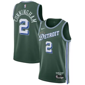 Fantástico Clásico Cade Cunningham Detroit Pistons Nike Unisex 2022/23 Swingman Jersey City Edition Green  para la gran final