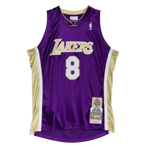 Ideal Kobe Bryant Los Angeles Lakers Hall of Fame Class of 2020 #8 Authentic Jersey Purple/Gold  para la gran final